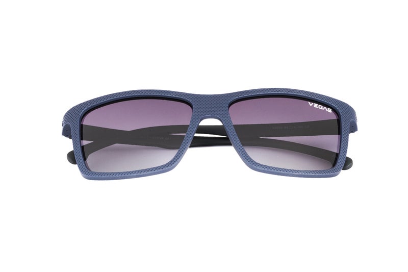VEGAS Full Rim Rectangular Men Grey  Sunglasses V3008 C5 - Image 2